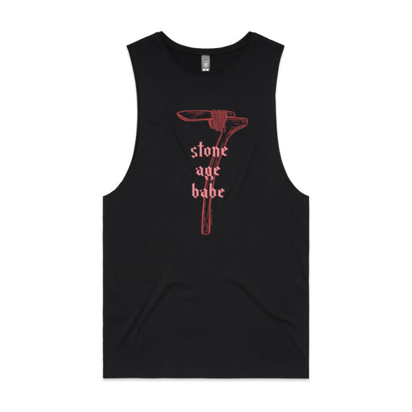 Stone Age Babe - Mens Barnard Tank Thumbnail