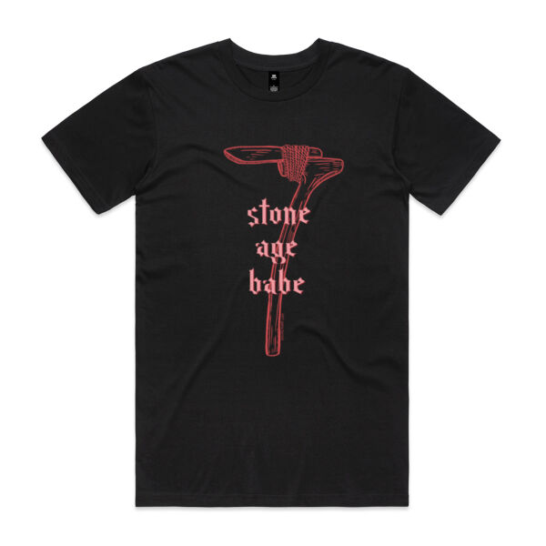 Stone Age Babe - Mens Staple T shirt Thumbnail
