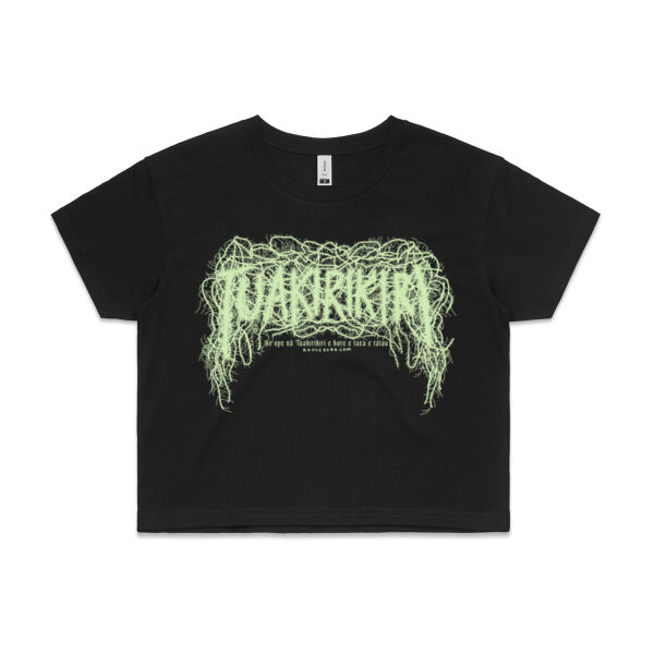 Tuakirikiri - AS Colour Womens Crop Tee Thumbnail